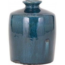 World Menagerie Blue Trumpet Table Vase WDMG2333